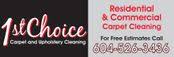 1st Choice Carpet Cleaning