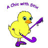 A Chic with Stix