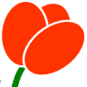 Blumen am Schloßhof