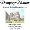 Dempsey Manor Bed & Breakfast Inn, and Victorian House Museum