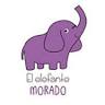 El elefante morado