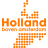 Holland boven Amsterdam