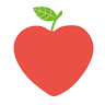 JuttasCraftAndLearnRoom Herz-Apfel