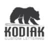 Kodiak Custom Lettering