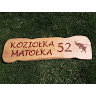 Szyldy Napisy Banery Reklamy Drewniane