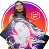 Флип Флоп портрет Paint You