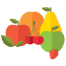 Red Rich Fruits