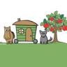 The Shire - Shepherds Hut accommodation at the Shepherds Hideaway - Dog Friendly Glamping near Snowdonia