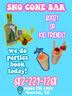 Sno cone bar