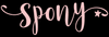 spony
