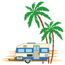 Karumba Point Sunset Caravan Park (Accommodation Hotel Powered Unpowered Sites Camping Pool BBQ)