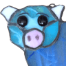 The Pudgy Blue Pig