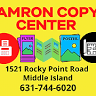 COPY, PRINT, BLUEPRINTS, AMRON COPY CENTER