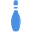 Blue Ball Bowling