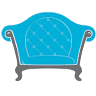 Blue Chair Upholstery