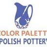 Color Palette Polish Pottery