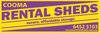 Cooma Rental Sheds