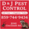 D&j pest control