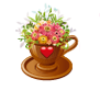Felicity Cestas e Flores
