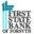 FIRST STATE BANK OF FORSYTH