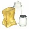Glass and Brown Paper Pantry