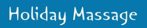 Holiday Massage Broome