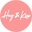 Hug & Kiss XO - Custom Balloons