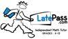 LatePass.Com - Online Math Tutors Grs: 4-12