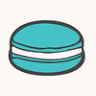 Little Blue Macaron