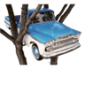 Truck in a Tree