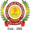 Ncp College of Polytechnic | Best 3 Yrs Diploma in DMLT,Fashion Design.,Chemical & Computer Jagadhri Yamunanagar Haryana