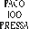 Paço 100 pressa