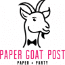Paper Goat Post