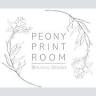 Peony Print Room