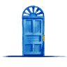 Puerta Azul