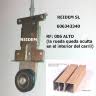 REIDEM HERRAJES PUERTAS CORREDERAS-RUEDAS-REPUESTOS-SUJECIÓN DE PANELES