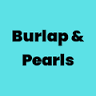Burlap and Pearls