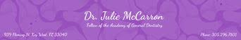Julie M McCarron DMD