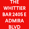 The Whittier Bar
