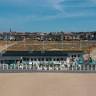 Zomers beachclub