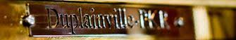 Duplainville Clock Co The