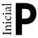 Inicial P Calzado