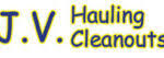 JV Hauling Cleanouts