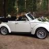 Trouwauto Kever Cabrio 1303 te huur.