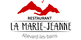 Restaurant pizzeria La Marie-Jeanne