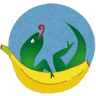 Lagarto na Banana hostel