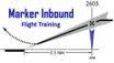 Marker Inbound Flight Training
