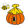Pumpkin Beehive