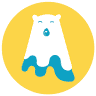 Polar Bear The Ice cream Sundae Zone, Food Craft