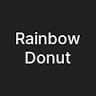 Rainbow Donut
